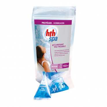 HTH Spa - Clarifiant eau trouble - 10 sachet de 15ml