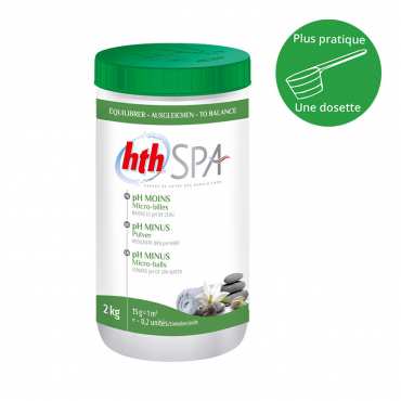 HTH Spa - pH moins - micro-billes - 2kg