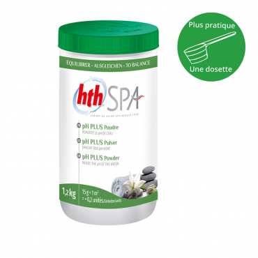 HTH Spa - pH plus - Poudre - 1,2kg