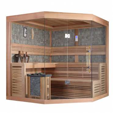 Sauna de Luxe traditionnel 5 à 7 places Lumios