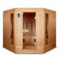 sauna infrarouge 4 à 5 places ethis grande