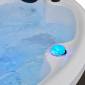spa 8 places rond majestic fontaine leds